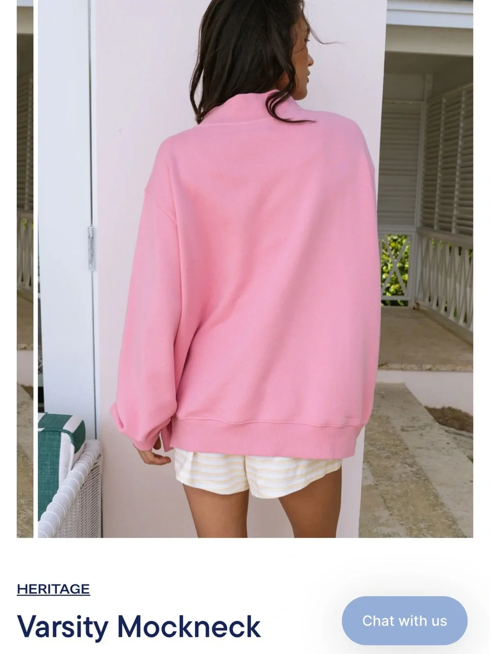 Parke Varsity Mockneck Sweatshirt - Picture 2 of 5